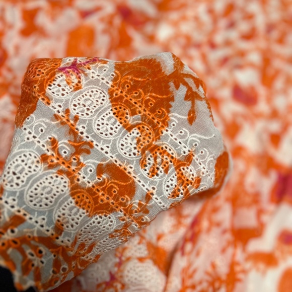 Designer Hemant & Nandita Bela Off the shoulder Maxi Dress - Picture 5 of 5